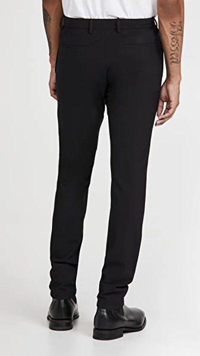 Theory Zaine Sw Precision Pants In Black