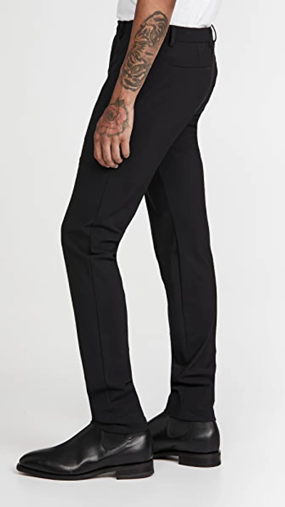Theory Zaine Sw Precision Pants In Black