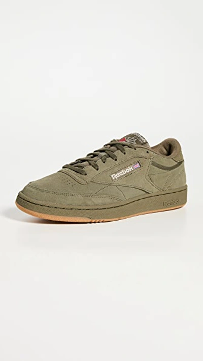 Reebok Club C 85 Sneakers Suede-green | ModeSens