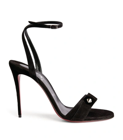 Shop Christian Louboutin Umberta Leather Sandals 100 In Red