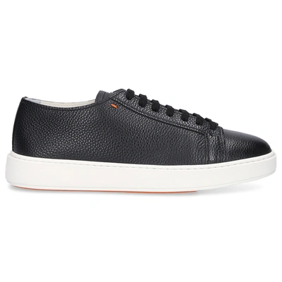 Shop Santoni Sneakers Black 21430