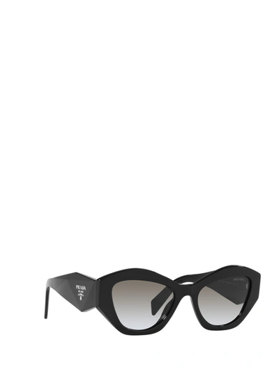 Shop Prada Pr 07ys Black Female Sunglasses
