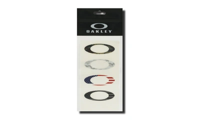 Shop Oakley ® Sticker Small Pack Usa Flag/camo In Usa Flag Camo