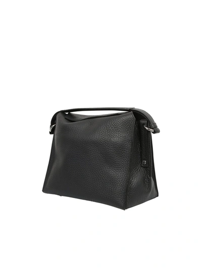 Shop Orciani Twenty Soft Leather Tote Bag In Black