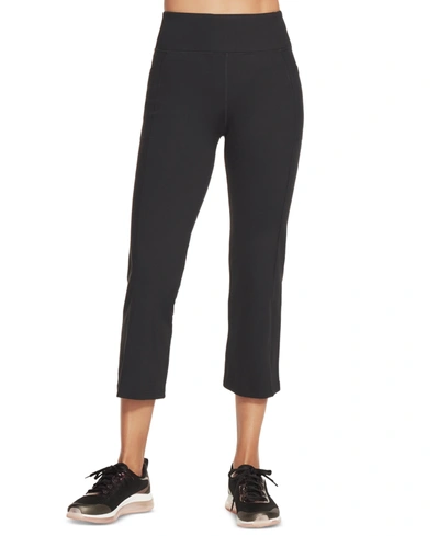 Skechers Women's Go Walk 4 Pocket Crop Pant In Blue