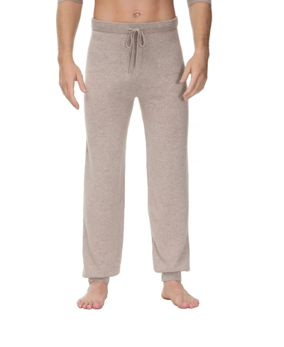 Shop Ink+ivy Men's Cashmere Lounge Pants In Oatmeal Heather