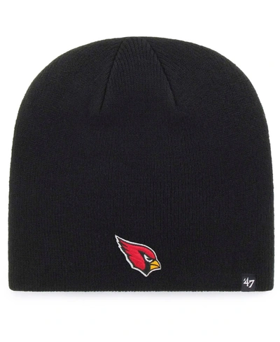 Shop 47 Brand Men's Black Arizona Cardinals Primary Logo Knit Beanie