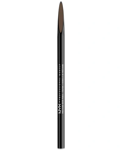 Shop Nyx Professional Makeup Precision Brow Pencil In Ash Brown