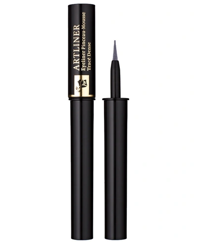 Shop Lancôme Artliner Liquid Eyeliner In Black Satin