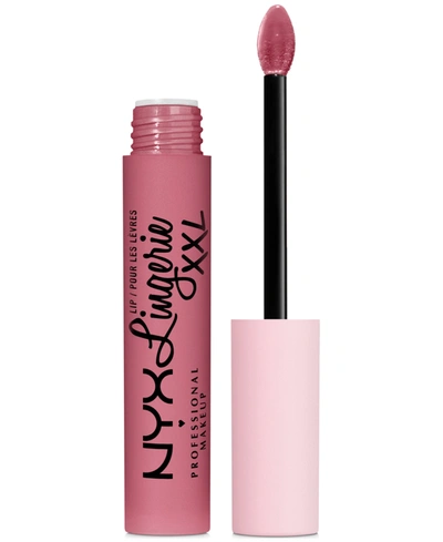 Shop Nyx Professional Makeup Lip Lingerie Xxl Long-lasting Matte Liquid Lipstick In Maxx Out