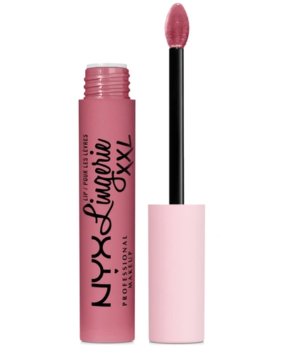 Nyx Professional Makeup Lip Lingerie Xxl Long-lasting Matte Liquid Lipstick In Maxx Out
