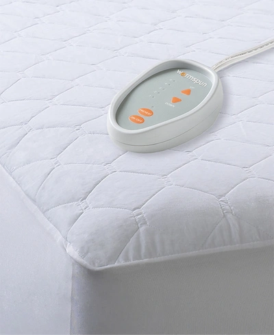 Shop Beautyrest Secure Comfort Electric 3m-scotchgard Mattress Pad, Queen In White