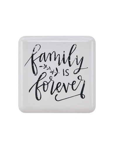 Shop Danya B Family Is Forever Farmhouse Home Decor Wall Art In Winter Wht