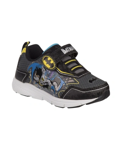 Shop Dc Comics Toddler Boys Batman Sneakers In Black