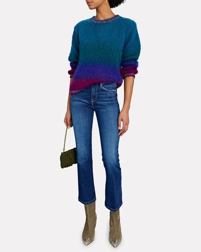 Shop Frame Le Crop Mini Boot Jeans In Terre