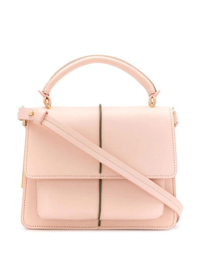 Shop Marni Women's  Pink Leather Handbag
