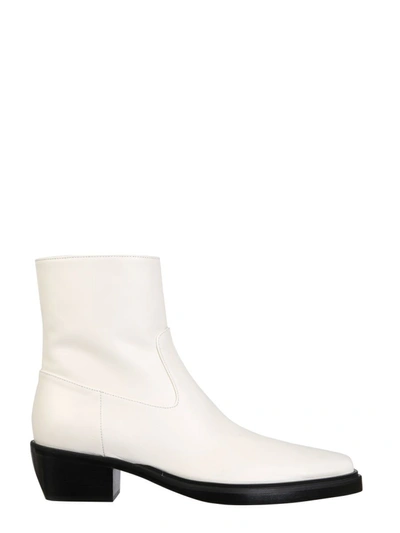Shop Gia Couture Women's  White Other Materials Ankle Boots