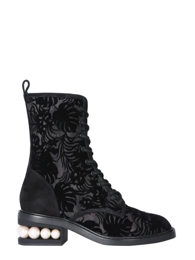 Shop Nicholas Kirkwood Women's  Black Other Materials Ankle Boots