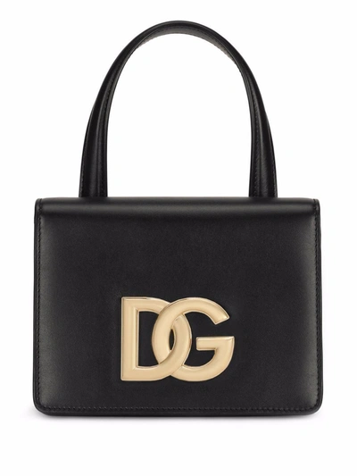 Shop Dolce E Gabbana Women's  Black Leather Handbag
