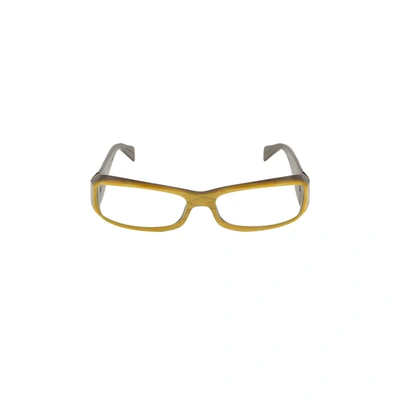 Shop Alain Mikli Men's  Beige Acetate Glasses