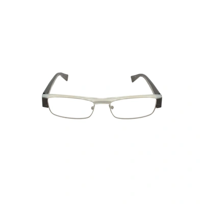 Shop Alain Mikli Men's  Grey Acetate Glasses