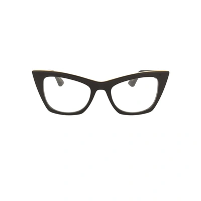 Shop Dita Women's  Black Acetate Glasses