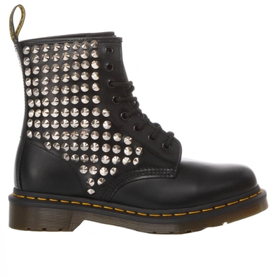 Shop Dr. Martens' Women's  Black Leather Ankle Boots