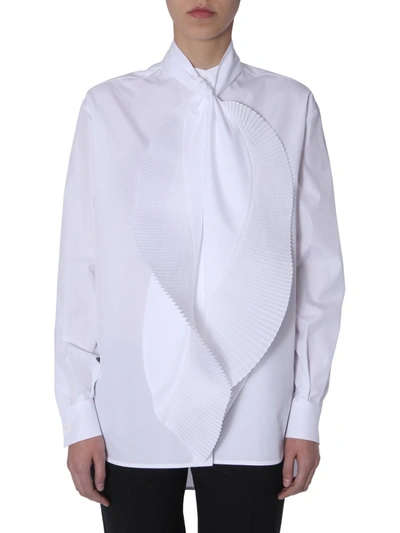 Shop Givenchy Women's  White Cotton Blouse