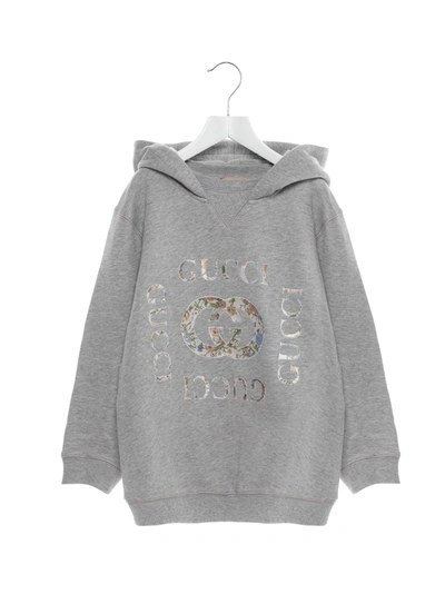 Shop Gucci Girls  Grey Other Materials Sweatshirt