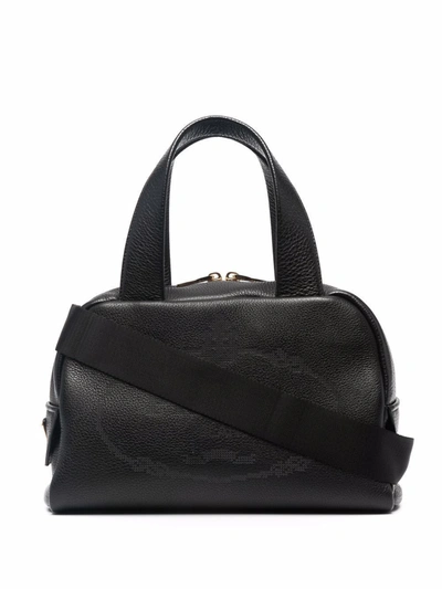 Shop Prada Women's  Black Leather Handbag