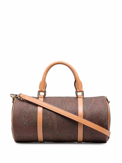 Shop Etro Women's  Brown Leather Handbag