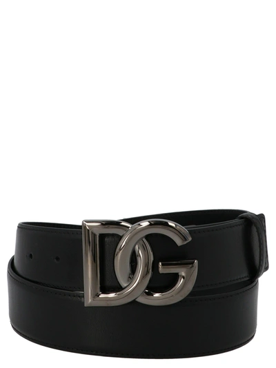 Shop Dolce E Gabbana Men's  Black Other Materials Belt