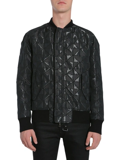 Shop Tom Rebl Men's  Black Polyester Outerwear Jacket