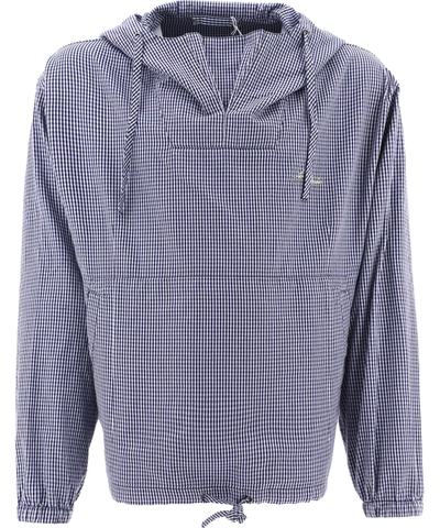Shop Acne Studios Men's  Blue Other Materials Outerwear Jacket