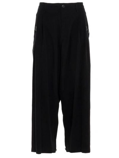 Shop Yohji Yamamoto Men's  Black Pants