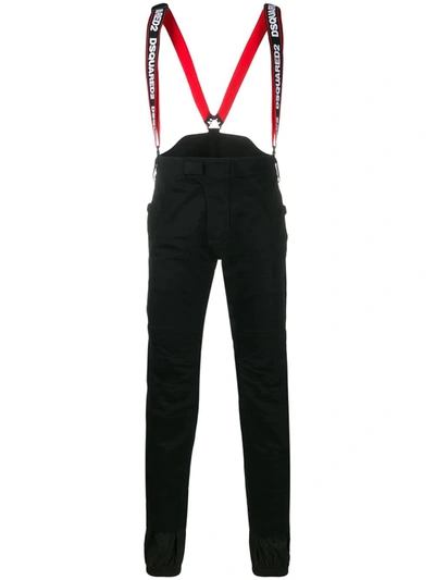 Shop Dsquared2 Men's  Black Cotton Pants