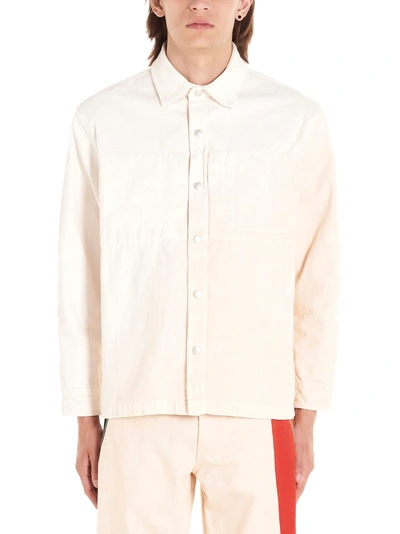Shop Diesel Red Tag Men's  White Cotton Shirt