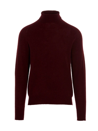 Shop Ma'ry'ya Men's  Burgundy Other Materials Sweater