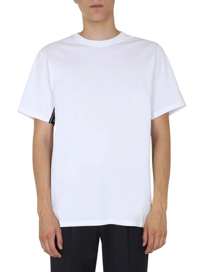 Shop Stella Mccartney Men's  White Cotton T Shirt
