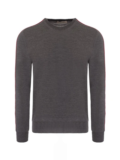 Shop Alexander Mcqueen Men's  Grey Polyamide Sweater