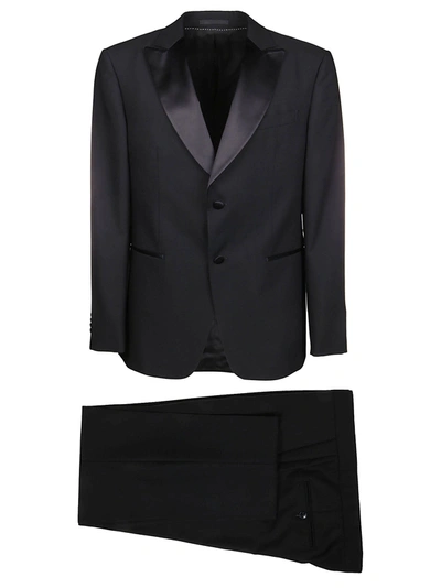 Shop Z Zegna Men's Black Wool Suit