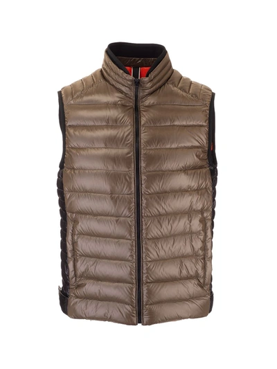 Shop Hogan Men's  Brown Polyamide Vest