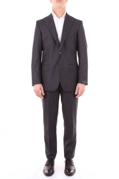 Shop Parthenope Men's  Grey Wool Suit