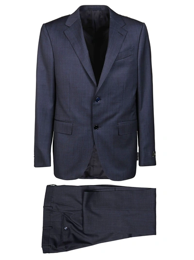 Shop Ermenegildo Zegna Men's  Blue Suit