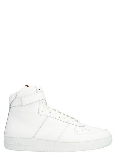 Shop 424 Men's  White Other Materials Sneakers