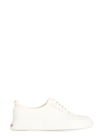 Shop Ambush Men's  White Leather Sneakers