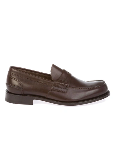 Shop Church's Men's  Brown Leather Loafers