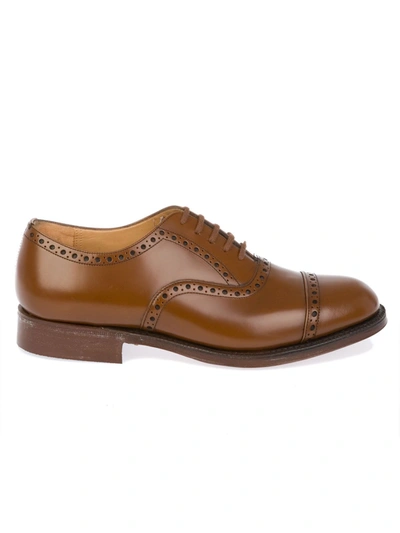Shop Church's Men's  Brown Leather Lace Up Shoes