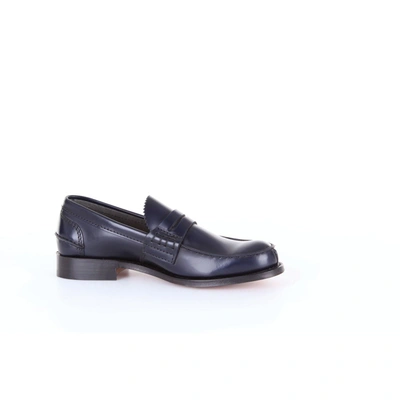 Shop Church's Men's  Blue Leather Loafers