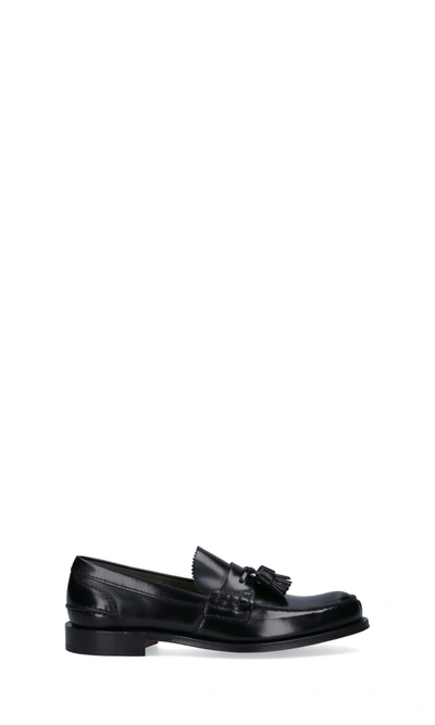 Shop Church's Men's  Black Leather Loafers